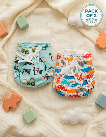 Dream Chasers | Langot - Padded Nappies | Pack of 2