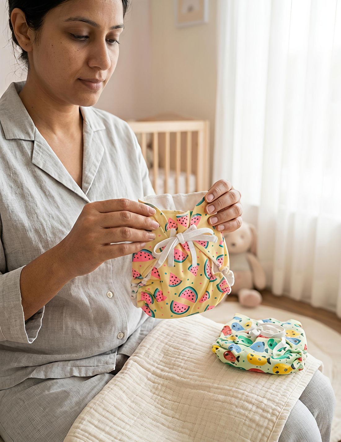 Summer Splash | Langot - Padded Nappies | Pack of 2