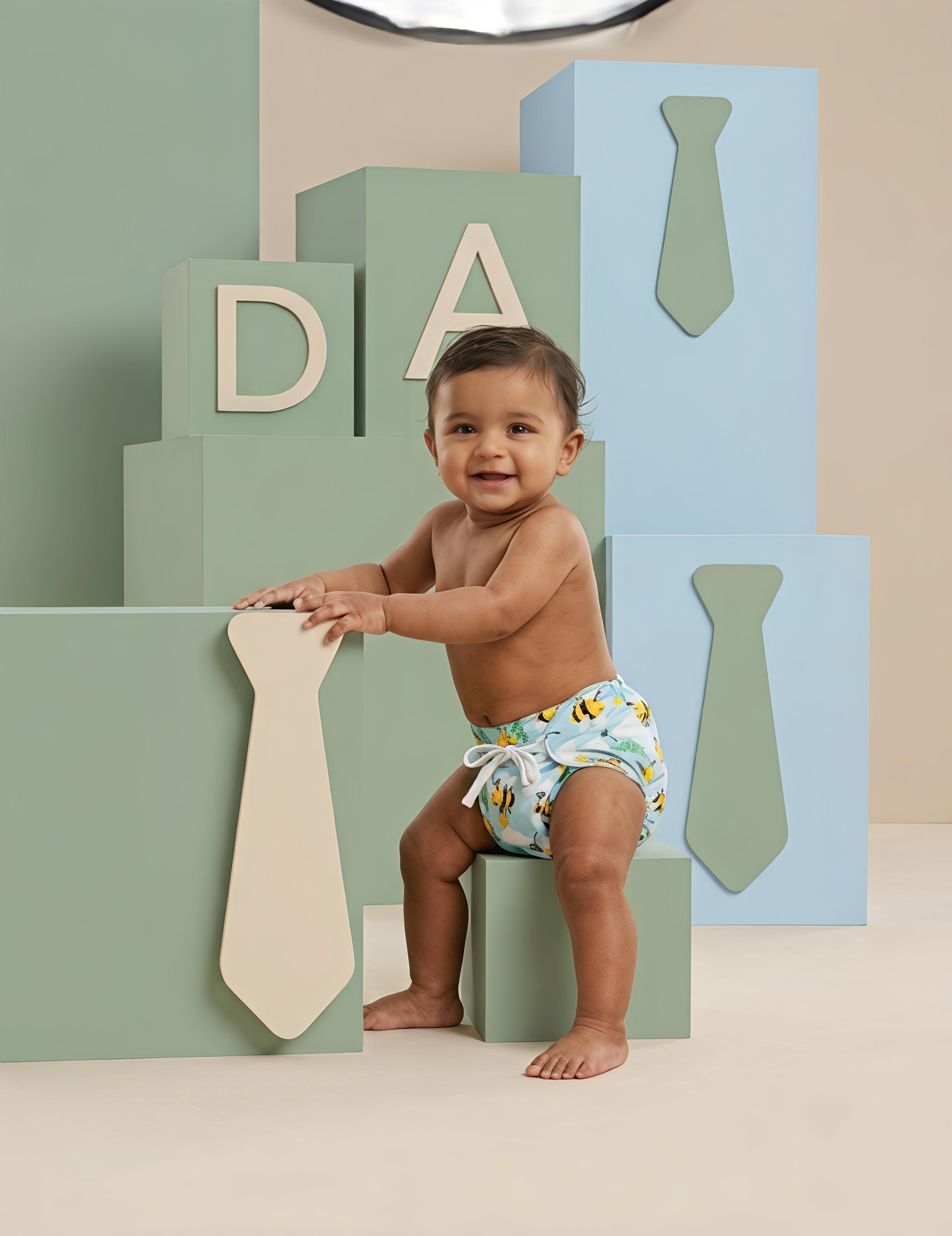 Tiny Travelers | Langot - Padded Nappies | Pack of 2