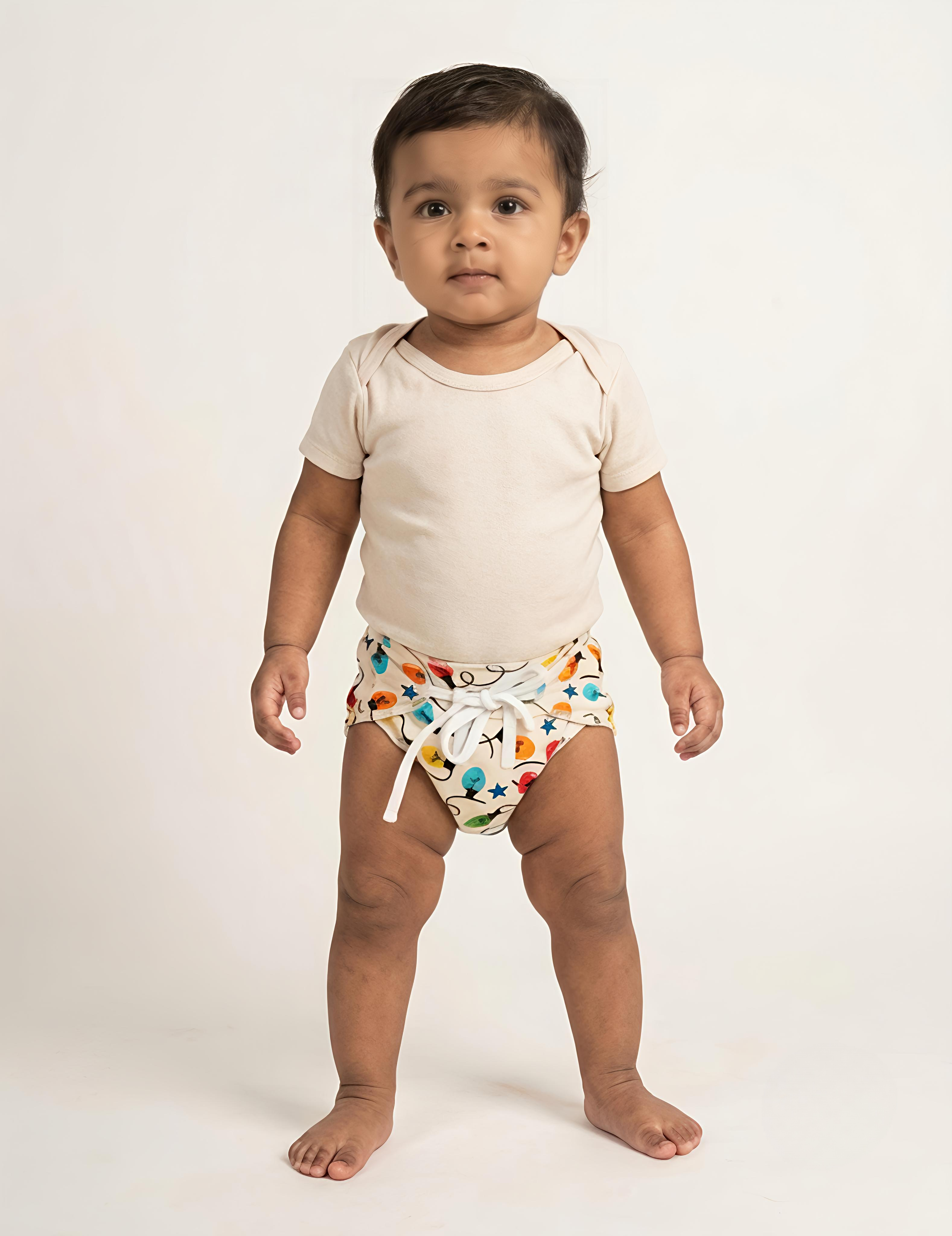 Adventure Trails | Langot - Padded Nappies | Pack of 4