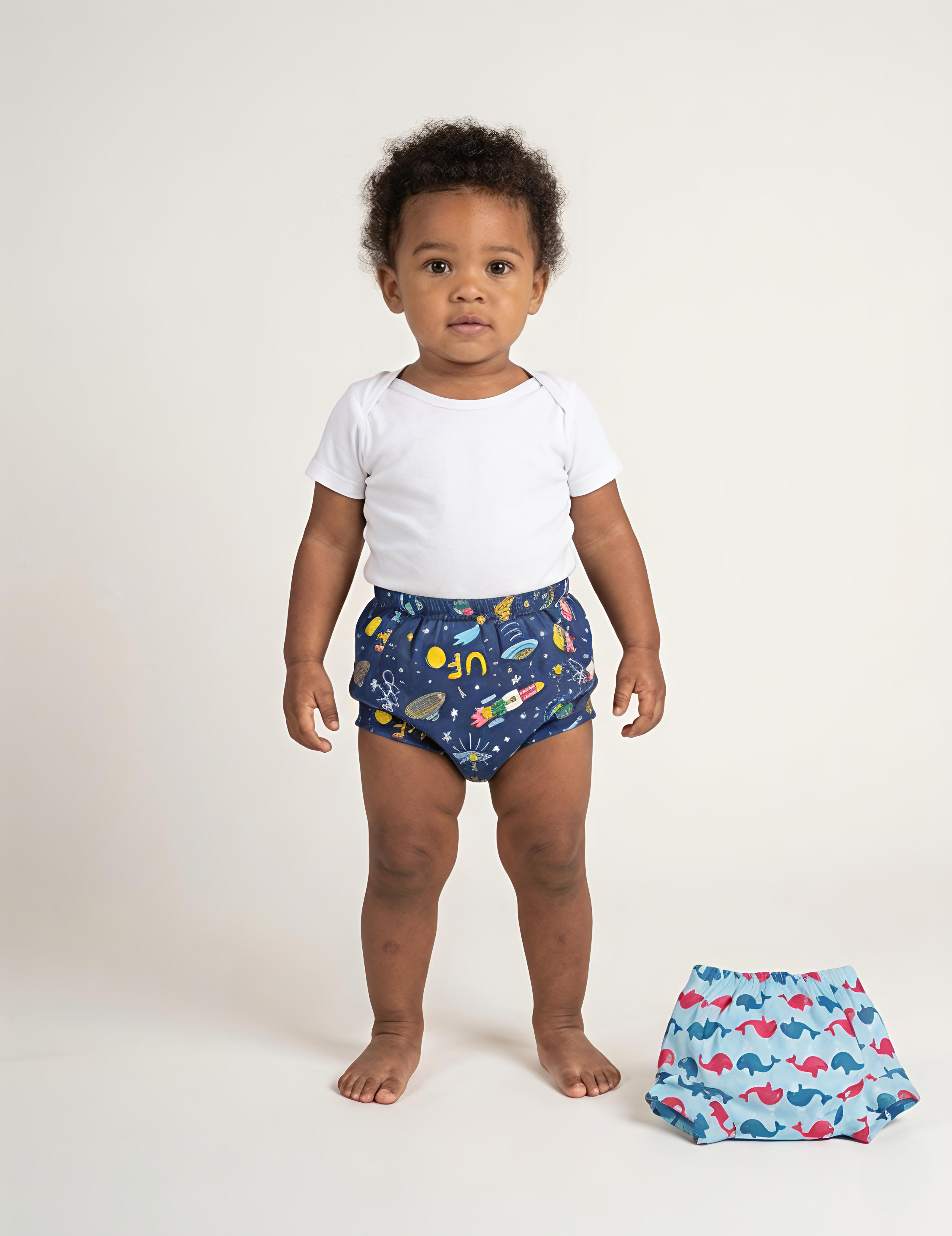 Wonder World Trio | Reusable Cloth Diapers | Pack of 3