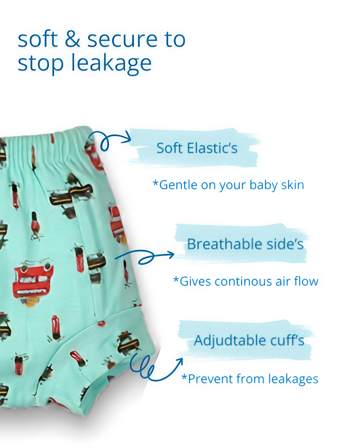 Honey Bees & City Rides | Reusable Cloth Diapers | Pack of 2