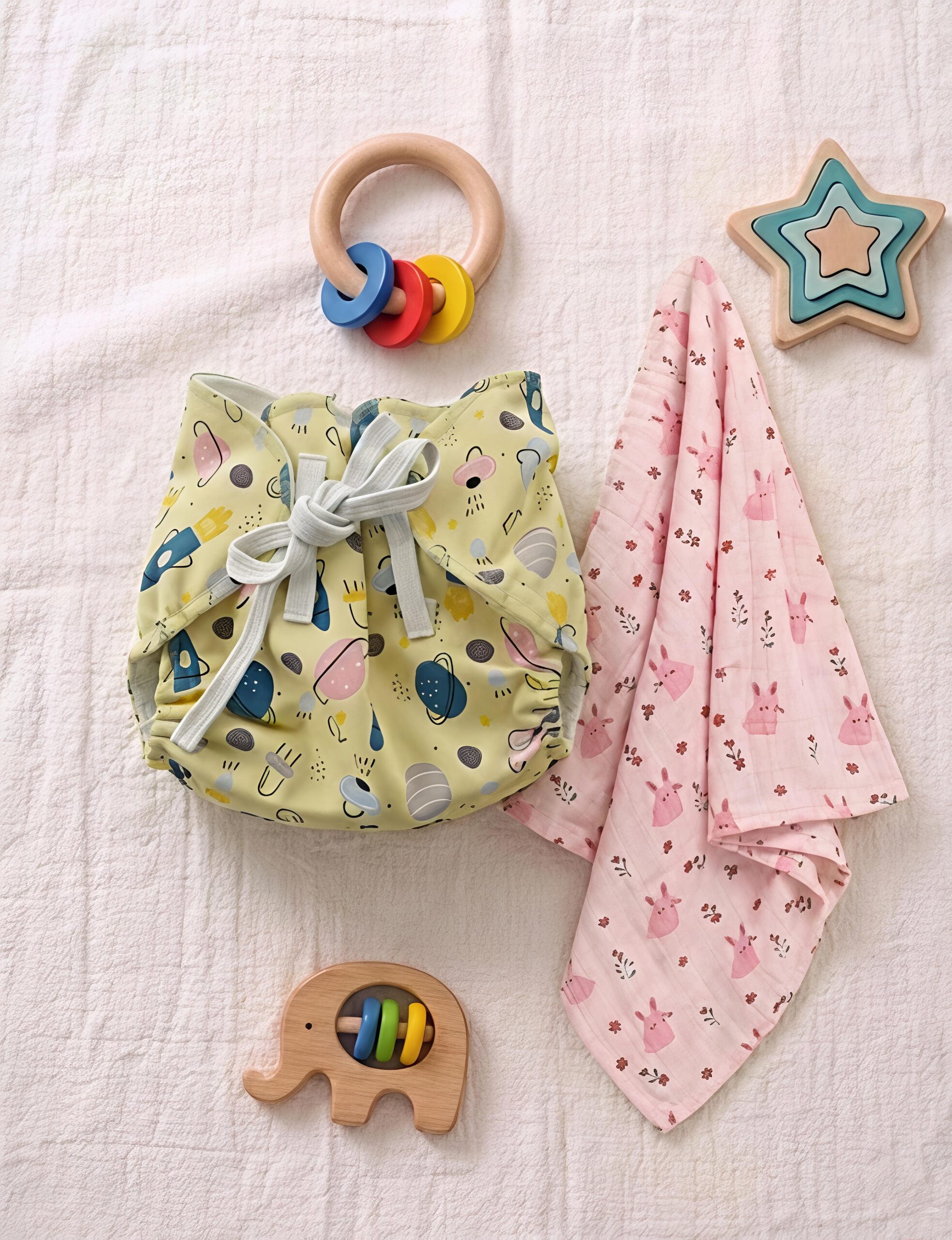 Milky Way + Pink Bunny (2-Piece Set) | Mixed Colors Only